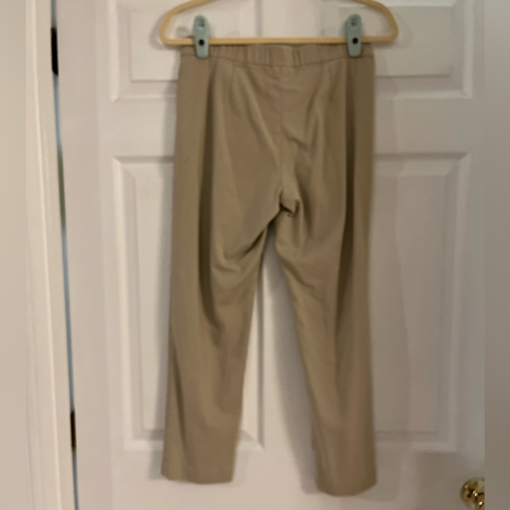 J. Jill pull on stretch khaki chino pants women’s size 6 petite elastic waist‎ - Picture 2 of 6